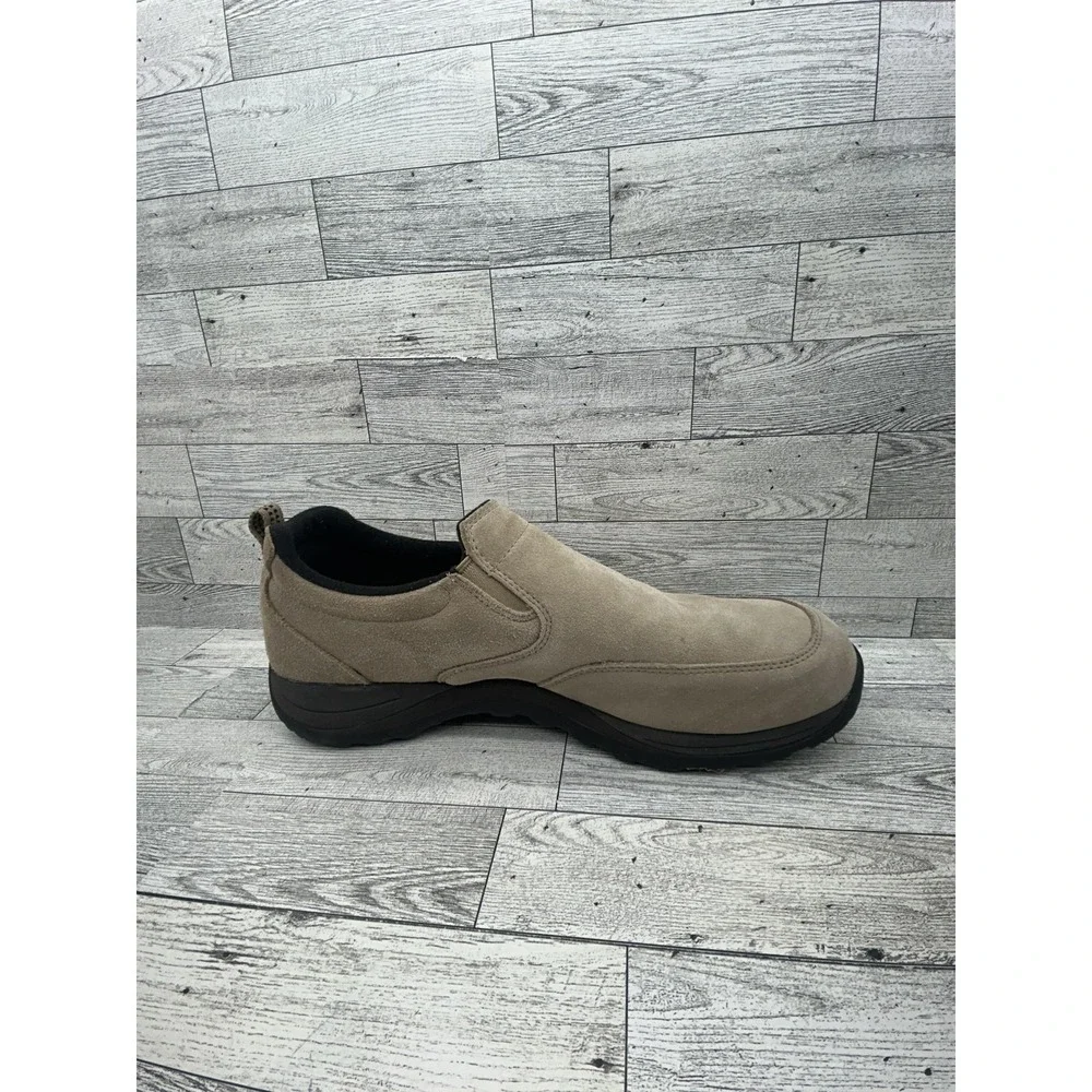 LL Bean Shoes Mens Size 14‎ Medium Suede Slip On Loafers Comfort Casual Walking
